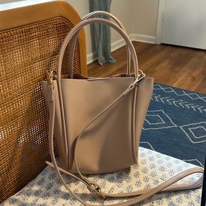 Anthropologie Mini Hollace Tote in light pink